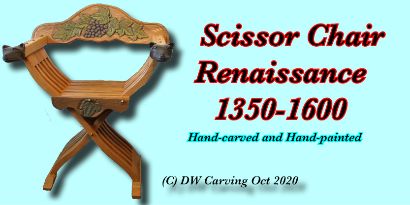 Renaissance Scissor Chair 
